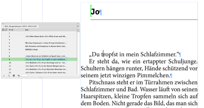 Ergebnis einer Umwandlung